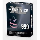 Стимулирующая насадка на пенис MEN SIZE 999 - Sitabella - в Петрозаводске купить с доставкой