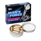 Пищевой концентрат для мужчин MANS FORCE  - 12 капсул - Sitabella - купить с доставкой в Петрозаводске