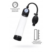 Прозрачная механическая помпа Roald с манометром - Sexus - в Петрозаводске купить с доставкой