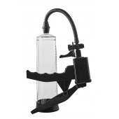 Прозрачная вакуумная помпа Pistol Penis Pump - Dream Toys - в Петрозаводске купить с доставкой