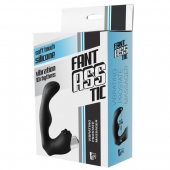 Черный вибромассажер простаты FantASStic Vibrating Prostate Massager - 11,3 см. - Dream Toys - в Петрозаводске купить с доставкой