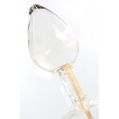 Прозрачный леденец в форме малой анальной пробки со вкусом пина колада - Sosuчki - купить с доставкой в Петрозаводске