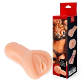Телесный реалистичный мастурбатор в виде вагины - Bior toys - в Петрозаводске купить с доставкой