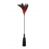 Стек-щекоталка Sweet Caress Feather Whip - 58 см. - Sweet Caress - купить с доставкой в Петрозаводске