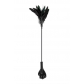 Двусторонний стек-щекоталка Sweet Caress Feather Whip - 58 см. - Sweet Caress - купить с доставкой в Петрозаводске