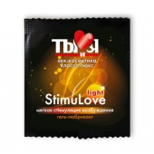 Разогревающий гель-лубрикант Stimulove Light в одноразовой упаковке - 4 гр. - Биоритм - купить с доставкой в Петрозаводске
