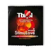Разогревающий гель-лубрикант Stimulove Strong в одноразовой упаковке - 4 гр. - Биоритм - купить с доставкой в Петрозаводске