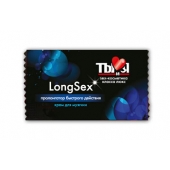Пролонгирующий крем LongSex в одноразовой упаковке - 1,5 гр. - Биоритм - купить с доставкой в Петрозаводске