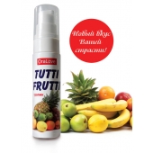 Гель-смазка Tutti-frutti со вкусом тропических фруктов - 30 гр. - Биоритм - купить с доставкой в Петрозаводске