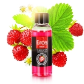 Массажное масло Eros fantasy с ароматом земляники - 50 мл. - Биоритм - купить с доставкой в Петрозаводске