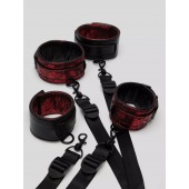 Изысканный набор фиксаций на кровати Reversible Under Mattress Restraint Set - Fifty Shades of Grey - купить с доставкой в Петрозаводске