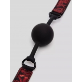 Кляп-шар на двусторонних ремешках Reversible Silicone Ball Gag - Fifty Shades of Grey - купить с доставкой в Петрозаводске