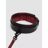 Стильный ошейник с поводком Reversible Faux Leather Collar and Lead - Fifty Shades of Grey - купить с доставкой в Петрозаводске