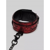 Красно-черные оковы Reversible Faux Leather Ankle Cuffs - Fifty Shades of Grey - купить с доставкой в Петрозаводске