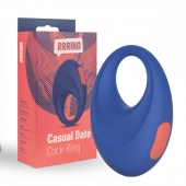Синее эрекционное кольцо RRRING Casual Date Cock Ring - FeelzToys - в Петрозаводске купить с доставкой