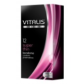 Ультратонкие презервативы VITALIS PREMIUM super thin - 12 шт. - Vitalis - купить с доставкой в Петрозаводске