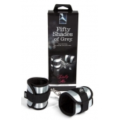 Серо-черные наручники Totally His - Fifty Shades of Grey - купить с доставкой в Петрозаводске