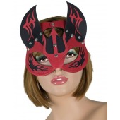 Маска дьяволицы с рожками - LOVETOY (А-Полимер) - купить с доставкой в Петрозаводске