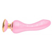 Розовый вибростимулятор SANYA - 18,5 см. - Shunga