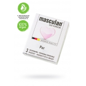Супертонкие презервативы Masculan Pur - 3 шт. - Masculan - купить с доставкой в Петрозаводске