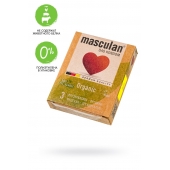 Экологически чистые презервативы Masculan Organic - 3 шт. - Masculan - купить с доставкой в Петрозаводске
