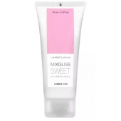 Смазка на водной основе Mixgliss Sweet с ароматом бабл-гам - 70 мл. - Mixgliss - купить с доставкой в Петрозаводске