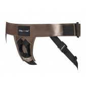 Бронзовый пояс для насадок Curious Harness - Strap-on-me - купить с доставкой в Петрозаводске