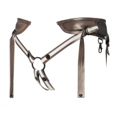 Бронзовый пояс для насадок Desirous Harness - Strap-on-me - купить с доставкой в Петрозаводске