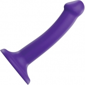 Фиолетовый фаллоимитатор-насадка Strap-On-Me Dildo Dual Density size S - 17 см. - Strap-on-me - купить с доставкой в Петрозаводске