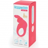Розовое эрекционное виброкольцо Happy Rabbit Rechargeable Rabbit Cock Ring - Happy Rabbit - в Петрозаводске купить с доставкой