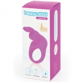 Фиолетовое эрекционное виброкольцо Happy Rabbit Rechargeable Rabbit Cock Ring - Happy Rabbit - в Петрозаводске купить с доставкой
