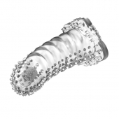 Насадка-удлинитель с пупырышками, усиками и вибропулькой - Baile - в Петрозаводске купить с доставкой