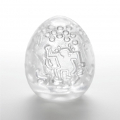 Мастурбатор-яйцо Keith Haring EGG DANCE - Tenga - в Петрозаводске купить с доставкой
