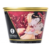 Массажная  свеча Sparkling Strawberry Wine с ароматом клубничного вина - 170 мл. - Shunga - купить с доставкой в Петрозаводске