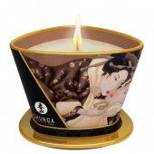 Массажная свеча Intoxicatin Chocolate с ароматом шоколада - 170 мл. - Shunga - купить с доставкой в Петрозаводске
