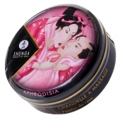 Массажная свеча Rose Petals с ароматом розы - 30 мл. - Shunga - купить с доставкой в Петрозаводске