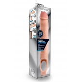 Телесная насадка на пенис 11.5 Inch Cock Sheath Penis Extender - 29,2 см. - Blush Novelties - в Петрозаводске купить с доставкой