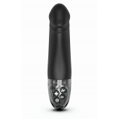 Черный вибратор с электростимуляцией Real Deal Neal - 16,5 см. - MyStim - купить с доставкой в Петрозаводске