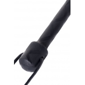 Чёрный стек с фигуркой леопарда на наконечнике - 21 см. - ToyFa - купить с доставкой в Петрозаводске