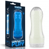 Светящийся в темноте мастурбатор Lumino Play Masturbator Pocketed - Lovetoy - в Петрозаводске купить с доставкой