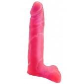 Розовая насадка-фаллос для трусиков Harness - 16,5 см. - LOVETOY (А-Полимер) - купить с доставкой в Петрозаводске
