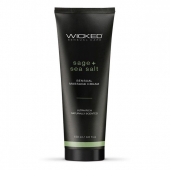 Массажный легкий крем WICKED Sage plus Sea Salt - 120 мл. - Wicked - купить с доставкой в Петрозаводске