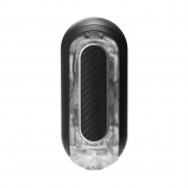 Черный мастурбатор Tenga Flip Zero Gravity с вибрацией - Tenga - в Петрозаводске купить с доставкой