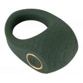 Зеленое эрекционное виброкольцо Luxurious Vibro Cock Ring - Orion - в Петрозаводске купить с доставкой