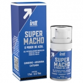 Мужской стимулирующий гель Super Macho - 17 мл. - INTT - купить с доставкой в Петрозаводске
