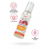 Съедобная гель-смазка Yovee «Двойной соблазн» с Д-пантенолом и вкусом клубники и дыни - 100 мл. - ToyFa - купить с доставкой в Петрозаводске
