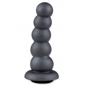 Серая насадка-ёлочка PLATINUM 4,5’’ - 12,5 см. - LOVETOY (А-Полимер) - купить с доставкой в Петрозаводске