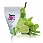 Съедобное согревающее массажное масло Love Me Tender Mojito с ароматом мохито - 10 мл. - Love to Love - купить с доставкой в Петрозаводске