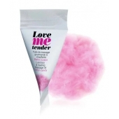Съедобное согревающее массажное масло Love Me Tender Cotton Candy с ароматом сладкой ваты - 10 мл. - Love to Love - купить с доставкой в Петрозаводске