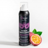 Хрустящая пенка для массажа Acqua Croccante Passion Fruit - 150 мл. - ORGIE - купить с доставкой в Петрозаводске